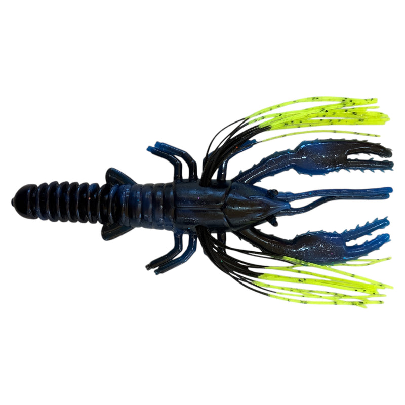Load image into Gallery viewer, blue swirl chartreuse tip#color_blue swirl - chartreuse tip
