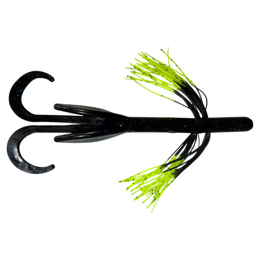 blue black chartreuse tip