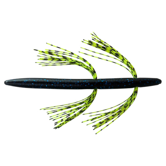 blue black chartreuse tiger