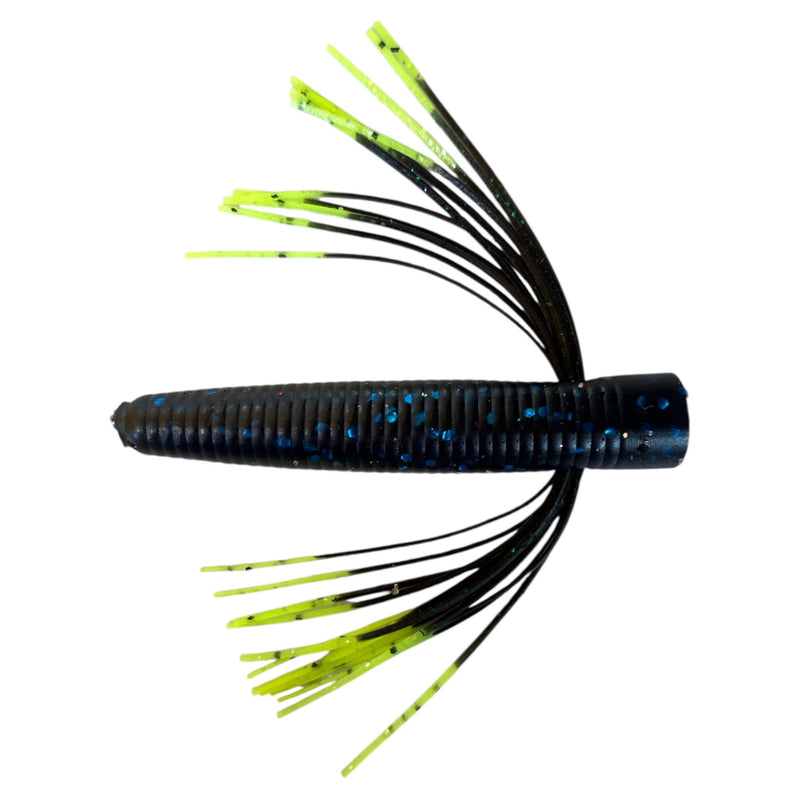 Load image into Gallery viewer, black blue chartreuse tip#color_blue black - chartreuse tip
