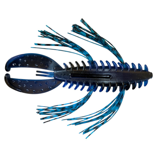 blue swirl blue tiger