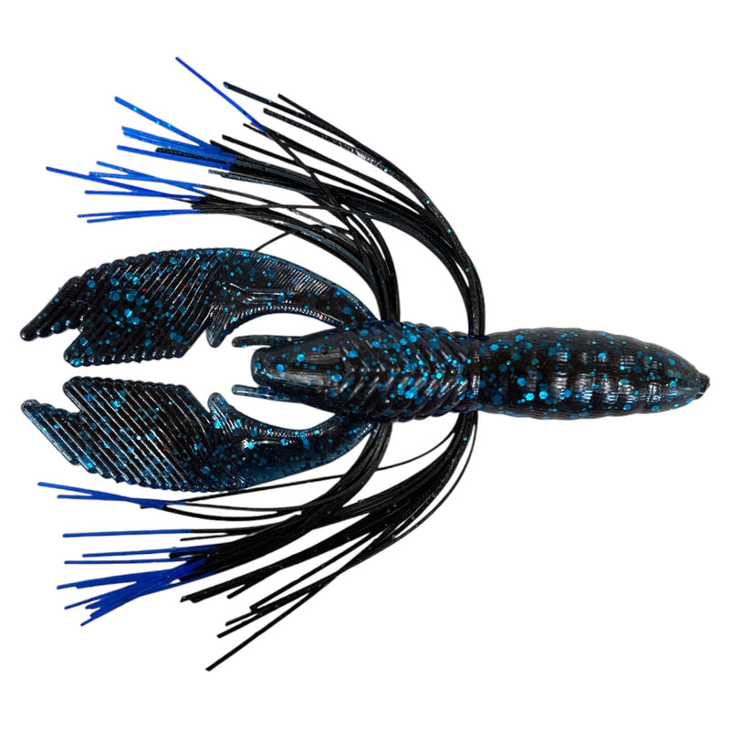 Load image into Gallery viewer, Blue/Black - Black Blue Tip - Fuzzy Baits
