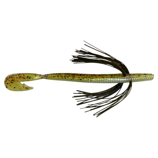 Boogie Worm - Baby Bass - Watermelon - Fuzzy Baits