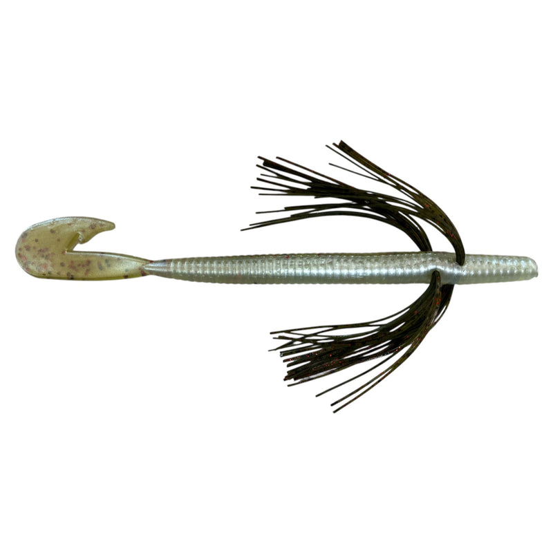 Load image into Gallery viewer, Boogie Worm - Baby Bass - Watermelon - Fuzzy Baits
