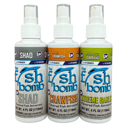 Fish Bomb Scent - Pump Spray - FUZZY BAITS
