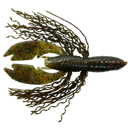 Frizzy Rattl'n Hybrid - Watermelon - Watermelon - Fuzzy Baits
