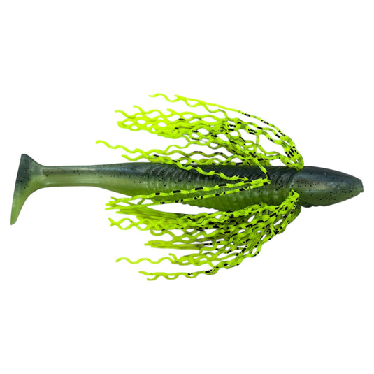 Frizzy Rattl'n Sowbelly - Plain Sexy - Chartreuse - Fuzzy Baits