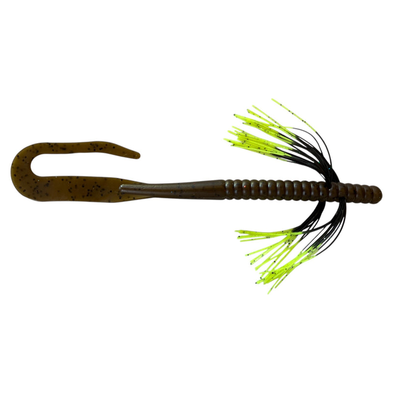 Load image into Gallery viewer, green pumpkin chartreuse tip#color_green pumpkin - chartreuse tip
