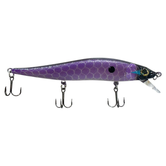 Jerkbait - Purple Dart - Fuzzy Baits