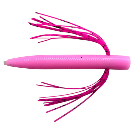 Nedbait - Bubble Gum - Hot Pink Dots - Fuzzy Baits