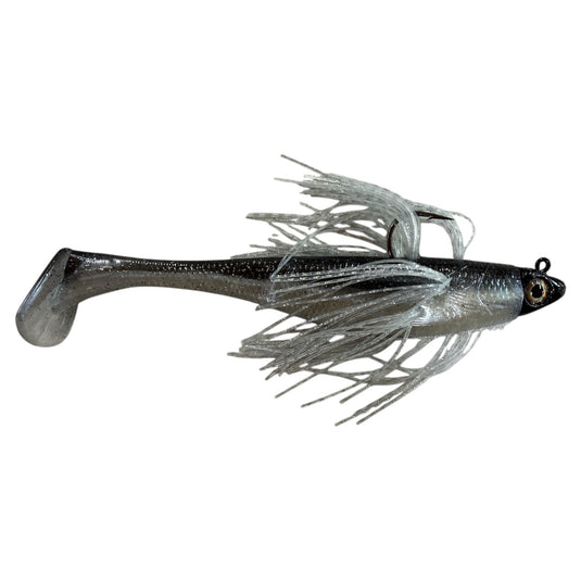 One Shot - Shad - Silver Flash - Fuzzy Baits