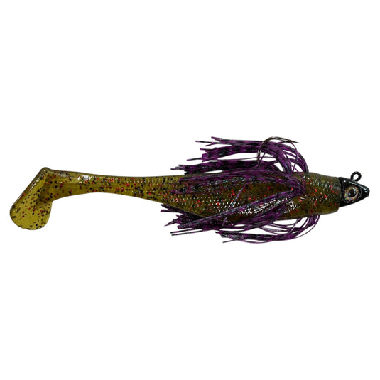 One Shot - Watermelon - Electric Purple - Fuzzy Baits
