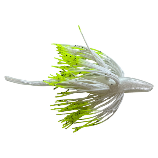 pearl white chartreuse tip