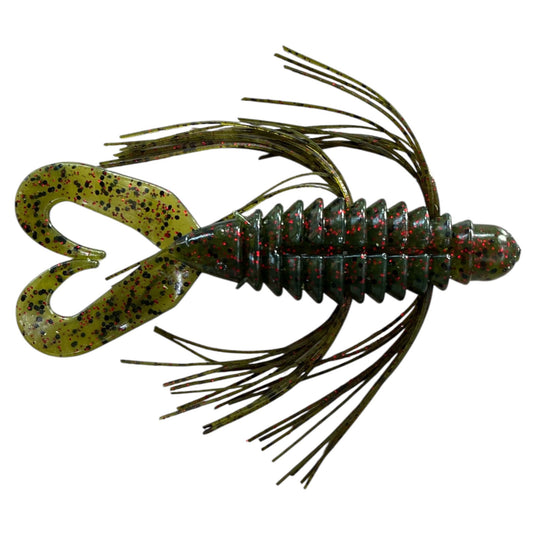 Rattl'n Big N Bug - Watermelon - Watermelon Red - Fuzzy Baits