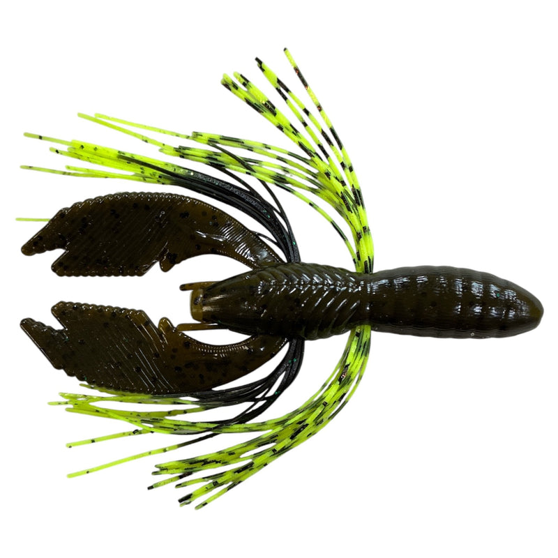Load image into Gallery viewer, green pumpkin chartreuse tip/tiger#color_green pumpkin - chartreuse tip/tiger

