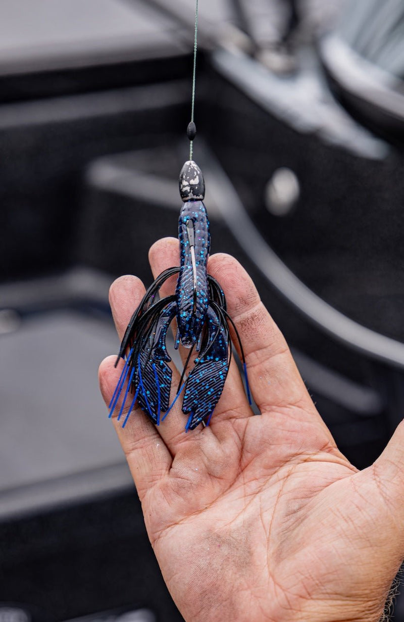 Load image into Gallery viewer, Rattl'n Hybrid Craw 4" - FUZZY BAITS
