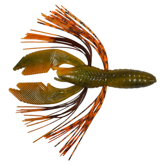 Rattl'n Hybrid Craw - Craw - Craw Tip/Tiger - Fuzzy Baits