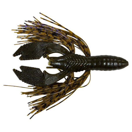Rattl'n Hybrid Craw - Green Pumpkin - Craw - Fuzzy Baits