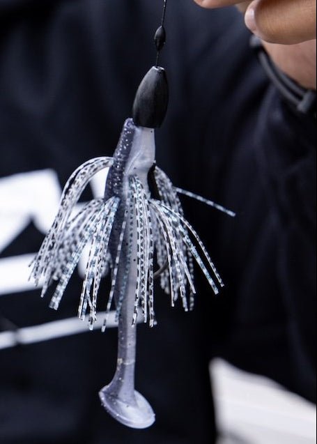 Load image into Gallery viewer, Rattl'n Sowbelly 3.5" - Shad - Minnow Blue - FUZZY BAITS
