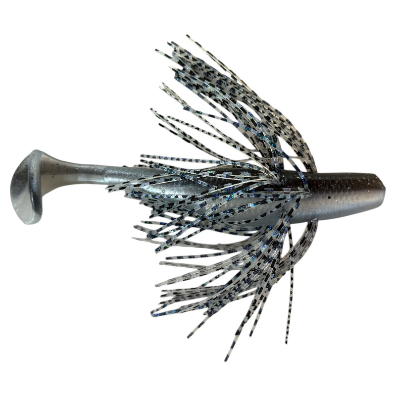 Load image into Gallery viewer, Rattl'n Sowbelly 3.5" - Shad - Minnow Blue - Fuzzy Baits
