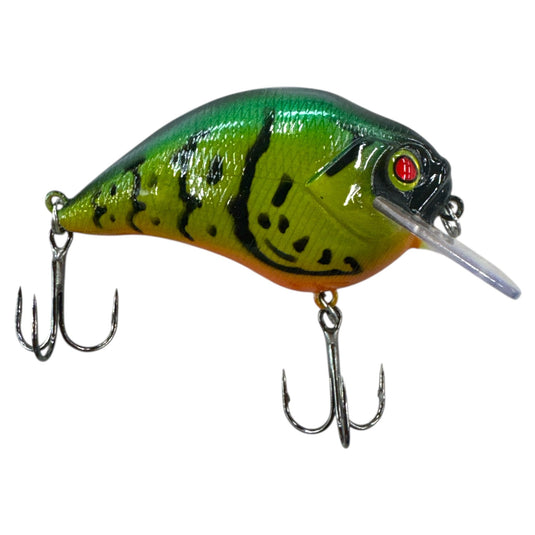 Squarebill Crank - Firetiger Craw - Fuzzy Baits
