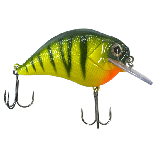 Squarebill Crank - Perch - Fuzzy Baits