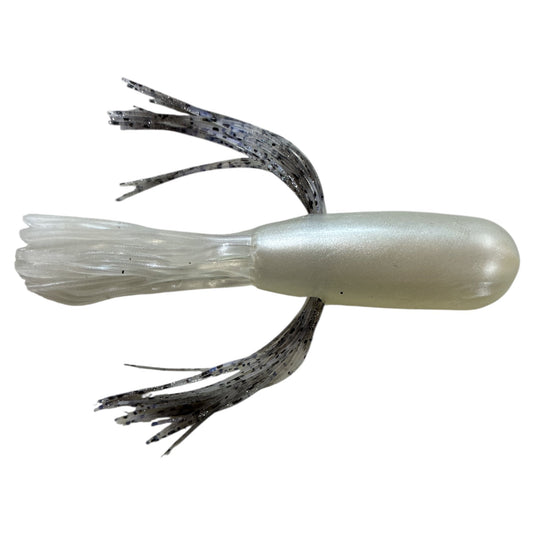 Tube Rig - Pearl - Ghost - Fuzzy Baits