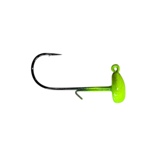 UV Nedhead - Chartreuse - Fuzzy Baits