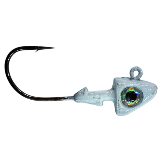 UV Swimhead - White - Fuzzy Baits