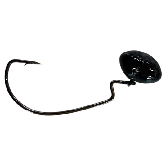 UV Wobblehead - Black - Fuzzy Baits